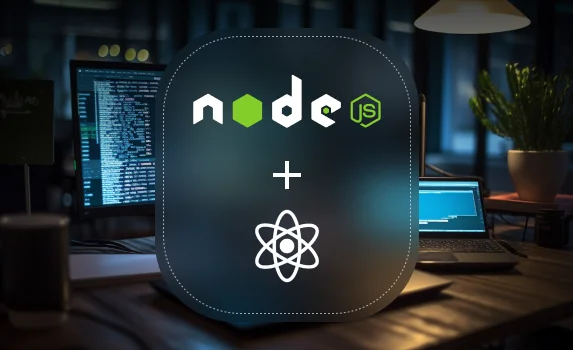 react with node for web development